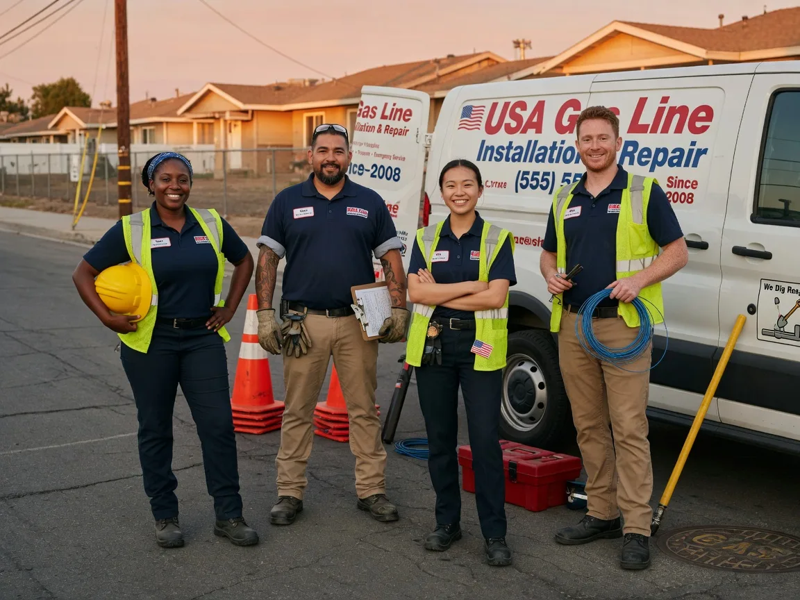 Gas Line Installation company in Roanoke Rapids, NC